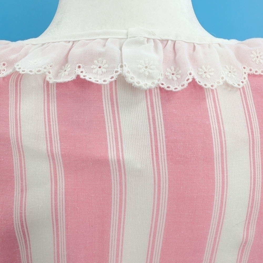 Vintage Rhodes Collection pink and white striped dress - Picture 5 of 13